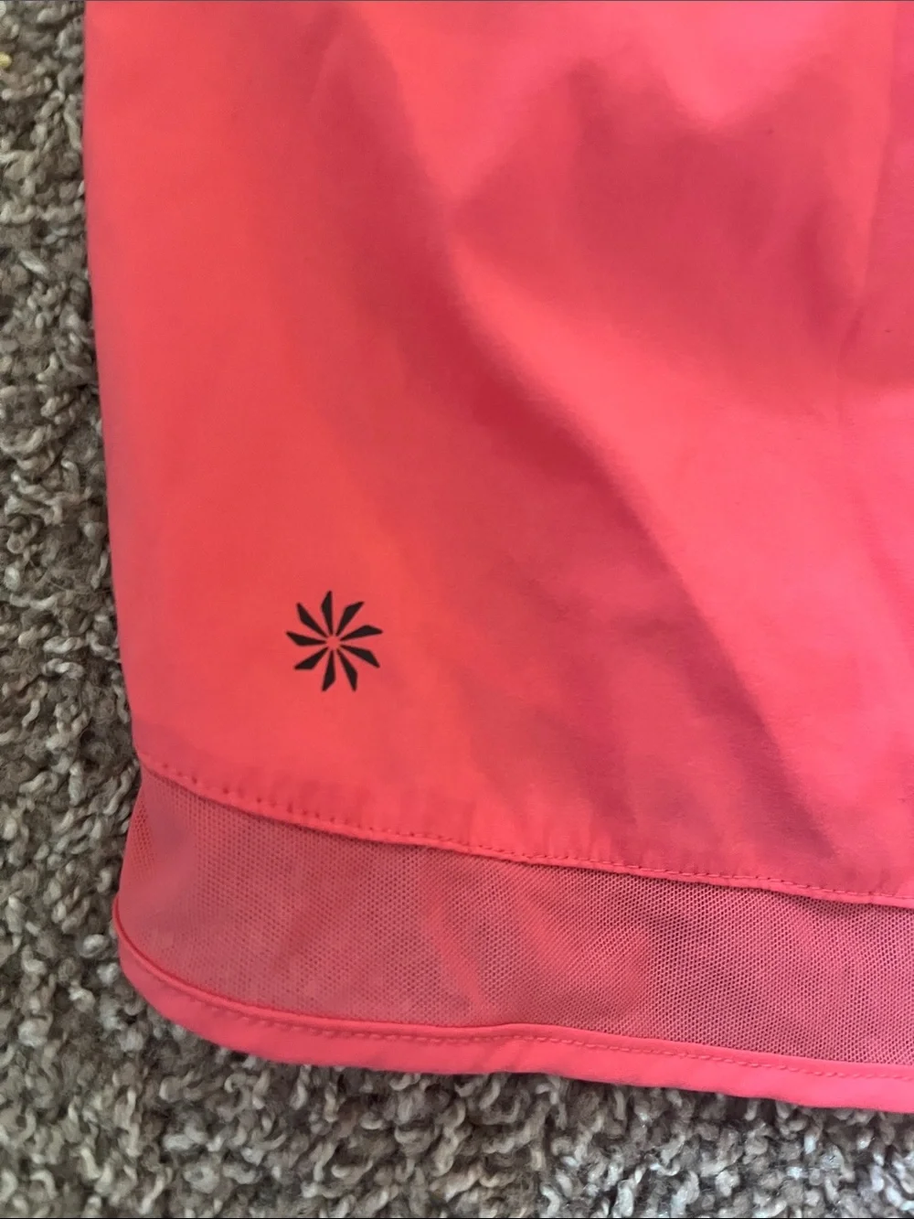 Athleta Coral Athletic Running Shorts - Picture 4 of 4